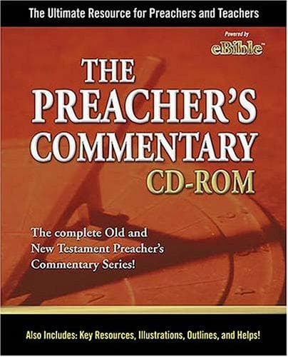 Tapa de The Preacher's Commentary CD-ROM