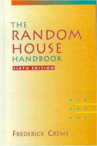 Tapa de The Random House handbook