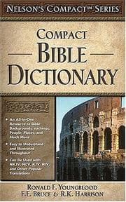 Tapa de Compact Bible Dictionary