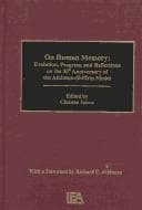 Tapa de On human memory