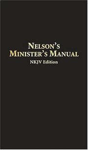 Tapa de Nelson's Minister's Manual NKJV
