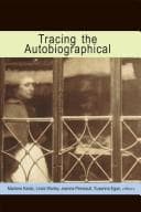 Tapa de Tracing the autobiographical