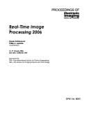 Tapa de Real-time Image Processing 2006 (Proceedings of SPIE)