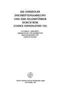 Tapa de Die Einsiedler Inschriftensammlung und der Pilgerführer durch Rom (Codex Einsidlensis 326)