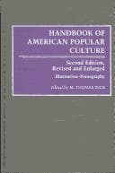 Tapa de Handbook of American popular culture