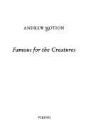 Tapa de Famous for the creatures