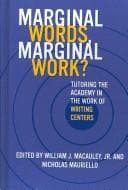 Tapa de Marginal words, marginal work?
