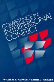 Tapa de Competence in interpersonal conflict