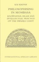 Tapa de Philosophising in Mombasa