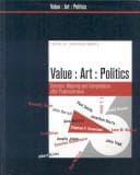 Tapa de Value, Art, Politics