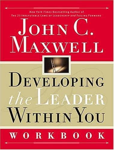 Tapa de Developing the leader within you workbook