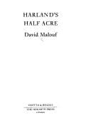 Tapa de Harland's half acre