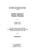 Tapa de Isadora Duncan's Russian husband or, Child of the terrible years