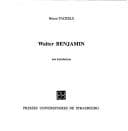 Tapa de Walter Benjamin
