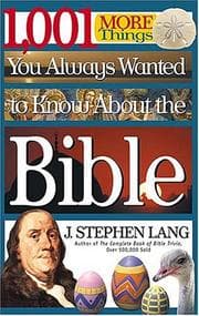 Tapa de 1,001 more things you always wanted to know about the Bible