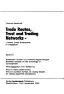 Tapa de Trade routes, trust and trading networks