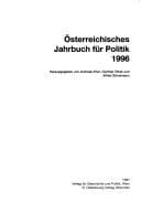 Tapa de Österreichisches Jahrbuch für Politik
