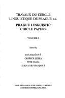 Tapa de Travaux du cercle linguistique de Prague n.s. =
