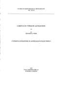 Tapa de Corpus of Cypriote antiquities