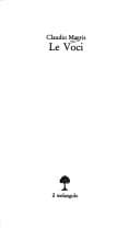 Tapa de Le voci
