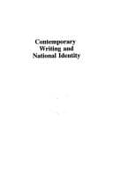 Tapa de Contemporary writing and national identity