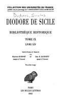 Tapa de Bibliothèque historique