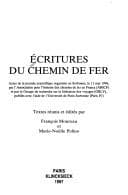 Tapa de Écritures du chemin de fer