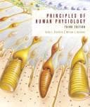 Tapa de Principles of Human Physiology