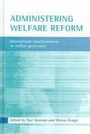 Tapa de Administering welfare reform