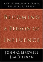 Tapa de Becoming a Person of Influence