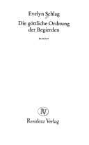 Tapa de Die göttliche Ordnung der Begierden