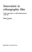 Tapa de Innovation in ethnographic film