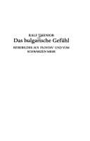 Tapa de Das bulgarische Gefühl