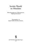 Tapa de Sozialer Wandel im Mittelalter