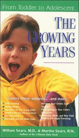 Tapa de The growing years