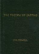 Tapa de The poetry of Sappho