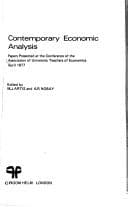 Tapa de Contemporary Economic Analysis Papers