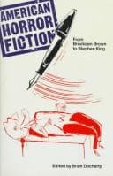 Tapa de American horror fiction