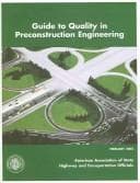 Tapa de Guide to Quality in Preconstruction Engineering
