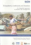 Tapa de Ecosystems, livelihoods and disasters