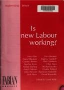 Tapa de Is new Labour working?