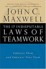 Tapa de 17 indisputable laws of teamwork