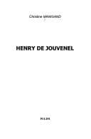 Tapa de Henry de Jouvenel