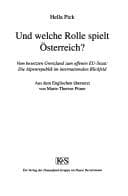 Tapa de Und welche Rolle spielt Österreich?