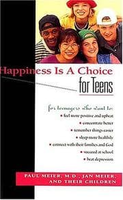Tapa de Happiness is a choice for teens