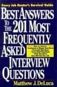 Tapa de Best answers to the 201 most frequently asked interview questions