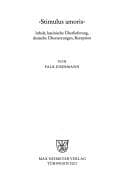 Tapa de "Stimulus amoris"