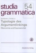Tapa de Typologie des Argumentlinkings
