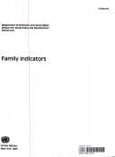 Tapa de Family indicators