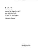 Tapa de "Warum eine Küche?"